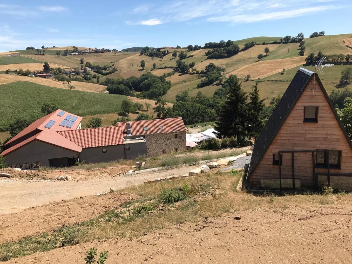 O Tipi Lodge Saint-Christo-en-Jarez Exterior foto